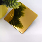 AISI 201 Stainless Steel Sheet Plate Gold Mirror Decorative 1500mm