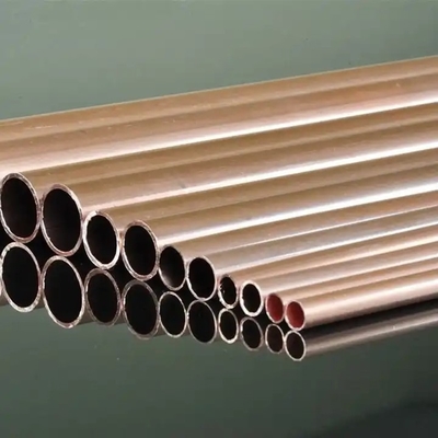 Good price 99.9% Pure Copper Tube C10100 C10200 C11000 / Copper Pipe  Hairline online