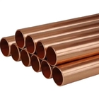99.9% Pure Copper Tube C10100 C10200 C11000 / Copper Pipe  Hairline