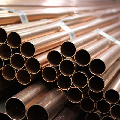 Good price Straight 50mm Seamless Copper Tube / Pipe 1/8 Hard online