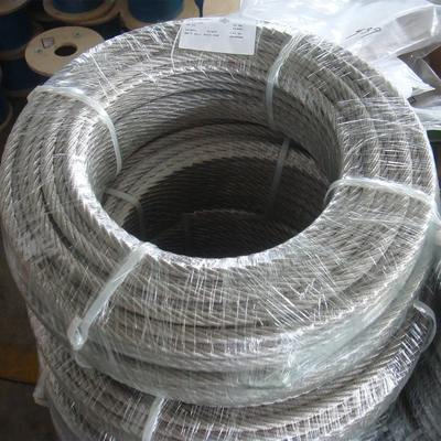 Good price 7x7 316 Stainless Steel Wire Rope Cable  AISI 201/304/316 online