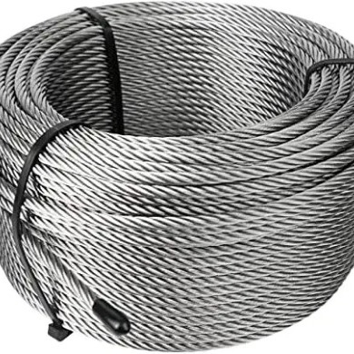 Good price 304/316 Aisi Stainless Steel Wire Rope Non Alloy Weight Of Coil About 60-100kg online