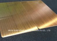 ASTM Standard 310S Cold Rolled Stainless Steel Sheet Hair Line Customized Packing