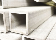 AISI ASTM Rectangular Stainless Steel Tubing / 316 Stainless Steel Pipe For Metal Tools