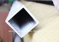 Square Shaped Stainless Pipe Welding , Weldable Steel Tubing Bright Finish