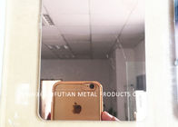 Gold Mirror Finish Stainless Steel Sheet 4x8 / SS 304 Sheet For Elevator Decoration