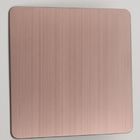 300 Series Golden Rose Gold Sheet Metal Cold Rolled Steel Decorative Plate 0.3-2.0mm  Thin PLate