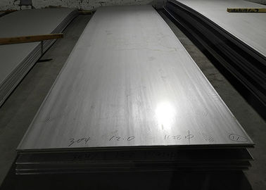 Brushed Stainless Steel Hot Rolled Plate , 4mm Stainless Steel Sheet NO 1