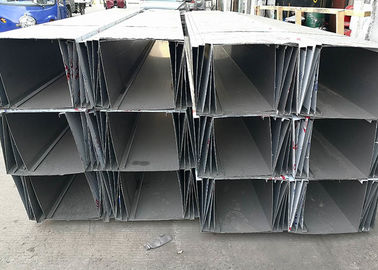 U Shaped Stainless Steel Profiles Pickled , Sandblast , Polishing Surface