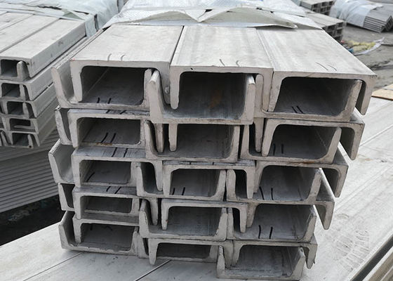 Good price Industry U Channel Stainless Steel / Stainless Steel U Section Natural Color online