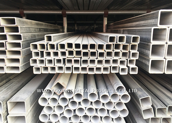 Mill Surface Finish Acid White Seamless Square Steel Tubing 201 For Fluid Transport