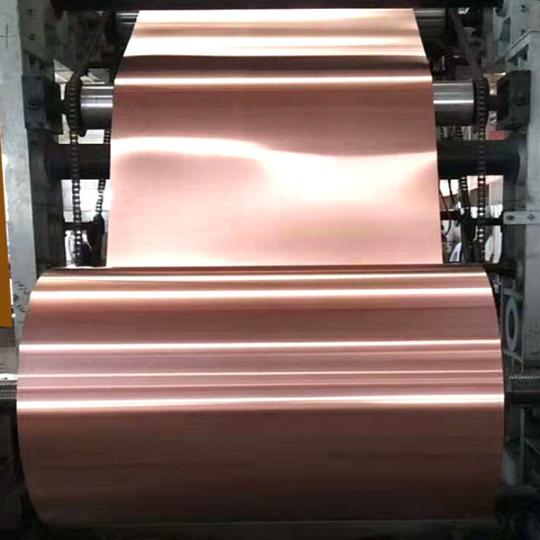 Copper Coil Foil 0.1Mm Copper Foil For Battery C11000 Etp Tu1 Copper Strip Coil Manufacturer