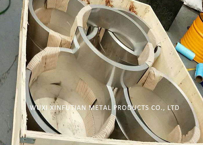 201 Cold Roll Stainless Steel Strip / SS Coil No.4 Finish Customized Width