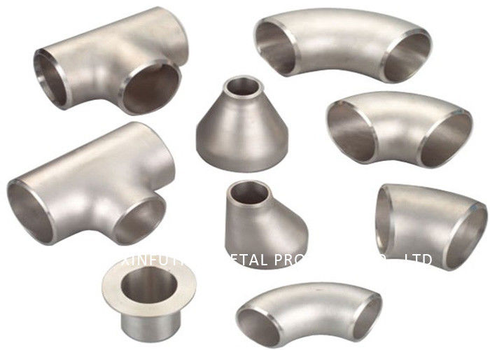 316 / 316l Seamless Stainless Steel Pipe Tee Sch10 Butt Welding For Construction