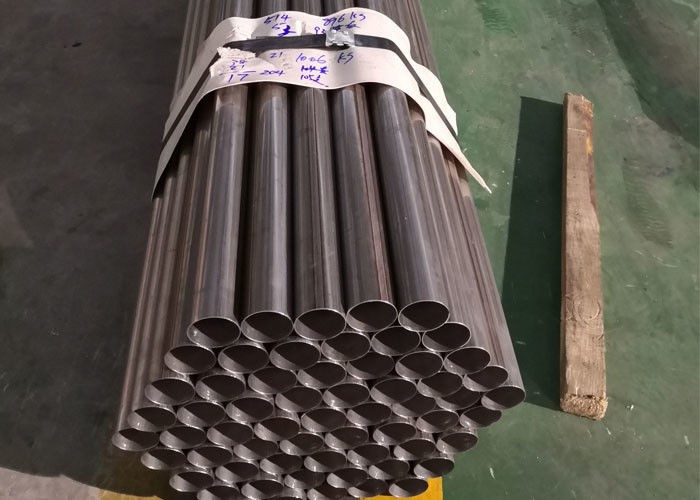 SGS 0.1mm 316L SS Erw Welded Steel Pipe Beveled Cut To Length