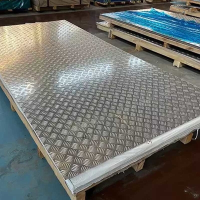 Good price Diamond Aluminum Sheet 3003 Chequered Plate 1100 1060 Checked 10mm online