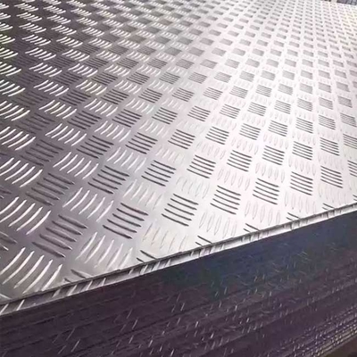 Good price Smooth Checked Embossed Metal Aluminum Sheet 0.3-2.0mm Thin Plate Boat Anodized online