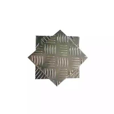 Good price 5052 5083 Aluminum Tread Plate Embossed Checkered Sheet For Bus online