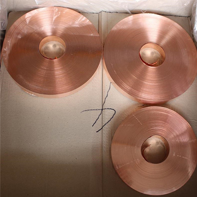 Good price 0.1Mm Copper Coil Strip Foil For Battery C11000 Etp Tu1 online