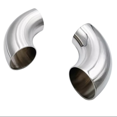 Good price Sanitary Stainless Steel 90 Degree Pipe Connection Welded Elbow Welding Seamless Elbow Pipe Fittings online