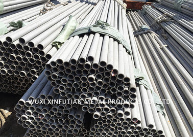 Acid White Finish Stainless Seamless Tubing / SS 304 Seamless Pipe For Liquid Transportation