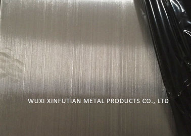 Hairline Finish Stainless Steel Sheet 304 Thickness 0.3MM - 3.0MM Multiple Color