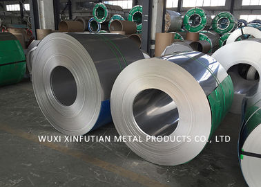 Mirror Finish 201 Stainless Steel Coil / Steel Sheet Coil For Pipe Making