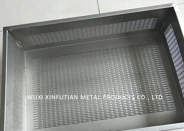 Tank Laser Cutting Holes Stainless Steel Sheet Metal Finishes For Filtering Water
