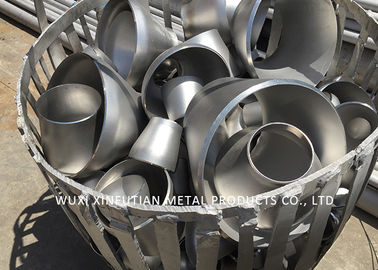Polished Stainless Steel Elbow Fitting / 316L Stainless Tube Fittings For Chemical