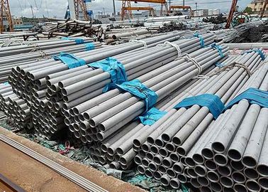 Hot Drawing 254SMO Industrial Ss Seamless Pipe , Seamless Stainless Tube 6 Inch Diameter