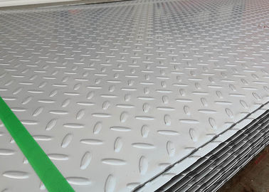 Embossed 304 Grade Stainless Steel Surface Finish Sheets Wear Resistance