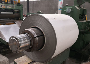 Mirror Checkered 2B Stainless Steel Sheet Roll , Cold Rolled Ss 304 Coil