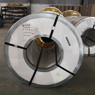 600mm Cold Rolled 201 304 316 410 Hairline Steel Strip Coil