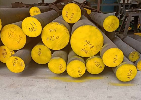 Good price 0.1-500mm OD 304 Martensitic SS Steel Round Bars Pre Hardened online