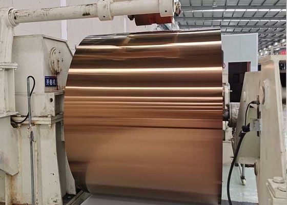 Mirror Ti Gold Cold Rolled Hairline Stainless Steel Sheet Coil