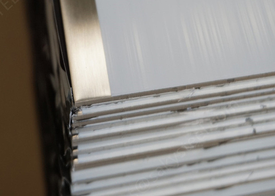 6mm 201J Cold Rolled Stainless Steel Sheet For Straight Edges