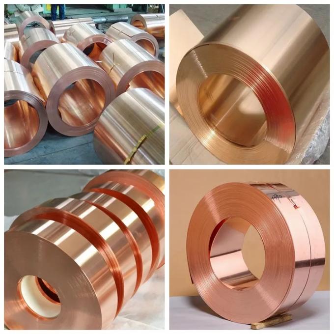 Copper Foil 0.1mm For Battery Copper Strip Coil Manufacturer Copper Coil / Copper Strip / Copper Tape 11